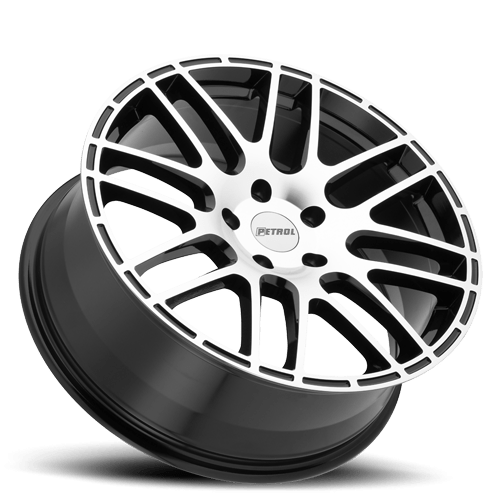 P6A GBM Gloss Black / Machined Cut Face