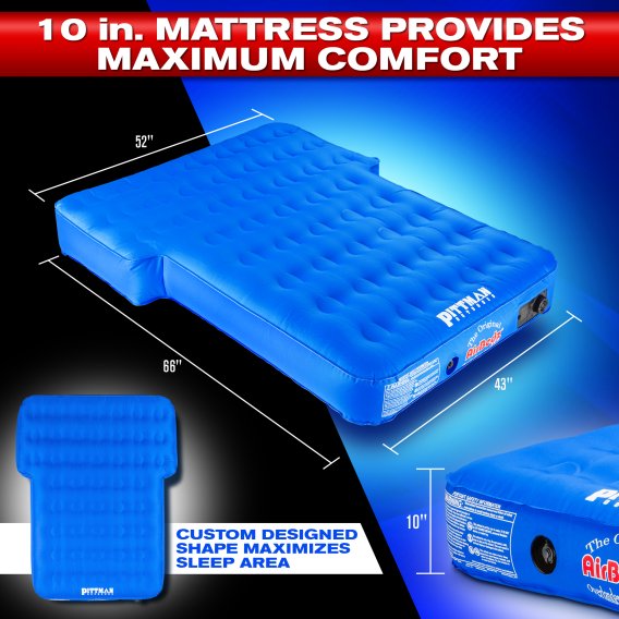 AirBedz XUV by Pittman Outdoors - PPI-BLU_XUV JEEP, SUV & Crossover Vehicle Rear Seats Down Air M...