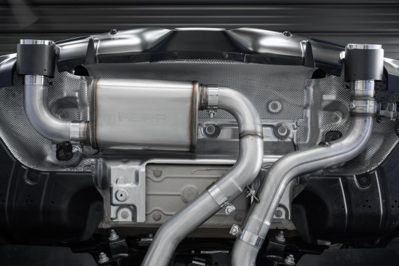 20-24 Toyota Supra T304 Stainless Steel 3 inch Cat-Back Dual Rear Outlet with Burnt End Tips 2 4....