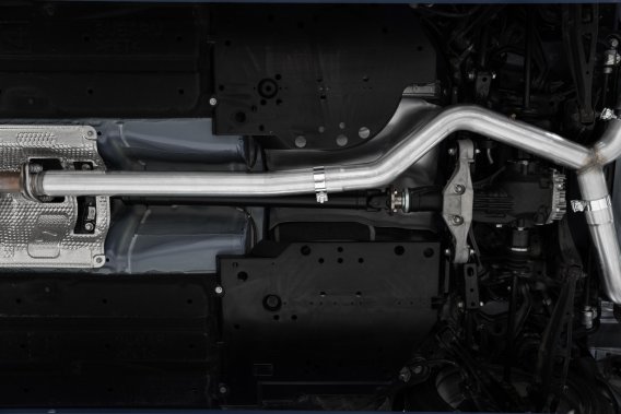 22-Up Subaru WRX 2.4L T304 Stainless Steel 3 Inch Cat-Back Dual Split Rear Quad Tips Street Profi...