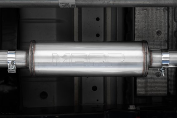 2023-Up Colorado/Canyon 2.7L Black-Coated Aluminized Steel 3 Inch Cat-Back Exhaust Single Side Ex...