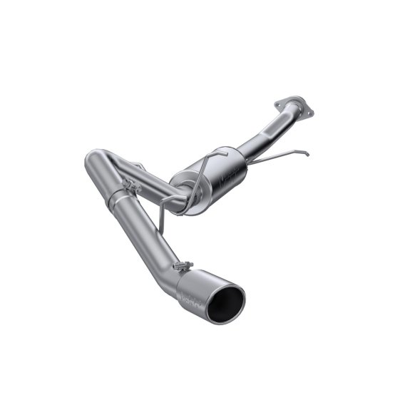 3 Inch Cat Back Exhaust System Single Side Aluminized Steel For 07-10 Escalade EXT, ESV/Yukon Den...