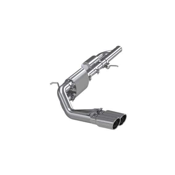 3 Inch Cat Back Exhaust System Pre-Axle Dual Outlet T409 Stainless Steel For 09-18 Silverado/Sier...