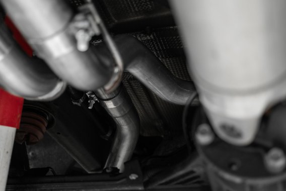2.5 Inch Cat Back Exhaust System For 19-Up Silverado/Sierra 1500 5.3L and 2022 Silverado LTD/ Sie...