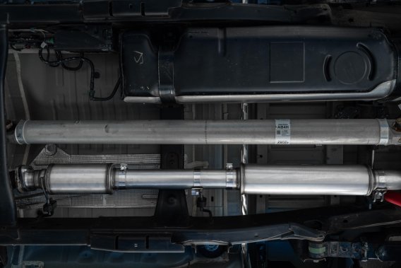 4 Inch Cat Back Exhaust System Single Side Exit 20-Up Silverado/Sierra 2500/3500 HD 6.6L V8 Armor...