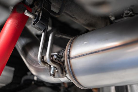 4 Inch Cat Back Exhaust System Single Side Exit 20-Up Silverado/Sierra 2500/3500 HD 6.6L V8 Armor...