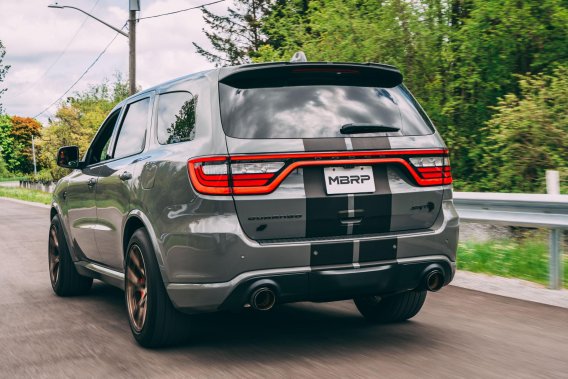 2018-2024 Dodge Durango SRT SRT Hellcat 6.2L/6.4L Armor Lite Aluminized Steel 3 Inch Cat-Back Dua...