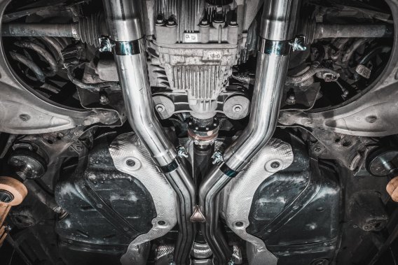 2018-2024 Dodge Durango SRT SRT Hellcat 6.2L/6.4L Armor Lite Aluminized Steel 3 Inch Cat-Back Dua...