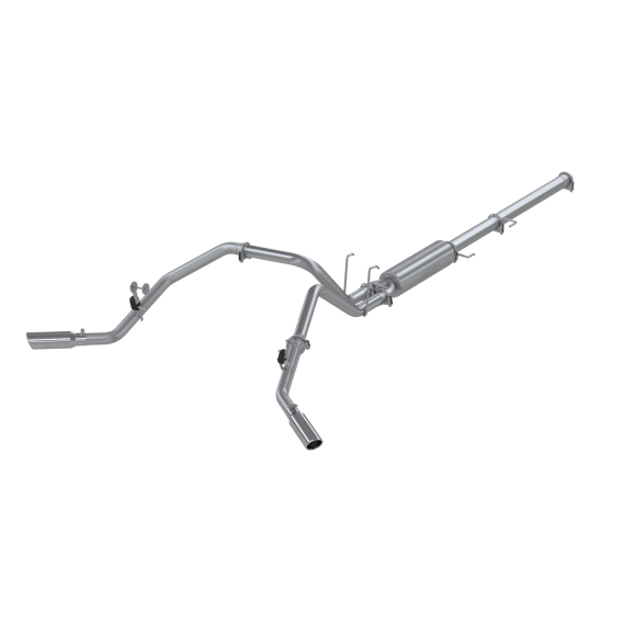 3 Inch Cat Back Exhaust System Dual Split Side Aluminized Steel For 06-08 Dodge Ram Hemi 1500 MBR...