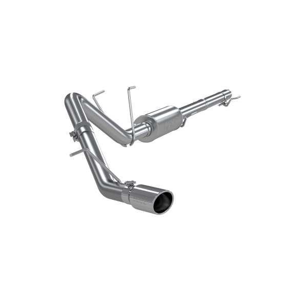 Cat Back Exhaust System Single Side T409 Stainless Steel For 09-18 RAM 1500 19-23 RAM 1500 Classi...
