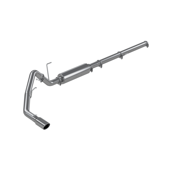3 Inch Cat Back Exhaust System Single Side Aluminized Steel For 04-08 Ford F-150 4.6/5.4L Extende...