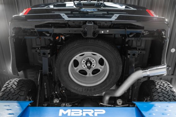 21-Up Ford F-150 4 Inch Cat Back Single Side Race Version 304 Stainless Steel Exhaust System MBRP