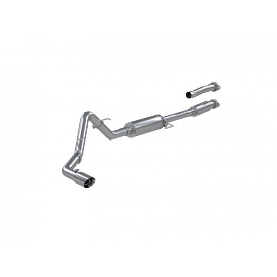 21-Up Ford F-150 Armor Pro Series T304 Stainless Steel 3 Inch Cat-Back Single Side Exhaust System...