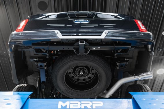 21-Up Ford F-150 Armor Pro Series T304 Stainless Steel 3 Inch Cat-Back Single Side Exhaust System...