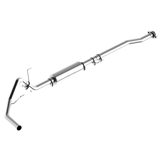 3 Inch Cat Back Exhaust System Single Side Exit Aluminized Steel For 11-14 Ford F-150 3.5L EcoBoo...