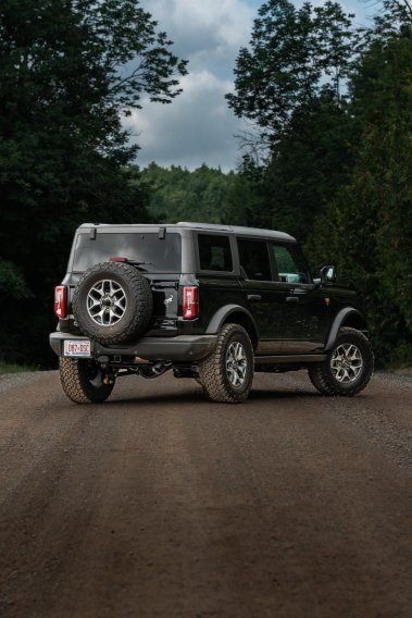 3 inch Cat-Back Single High Clearance Rear Exit 2021-Up Ford Bronco T304 Stainless Steel MBRP