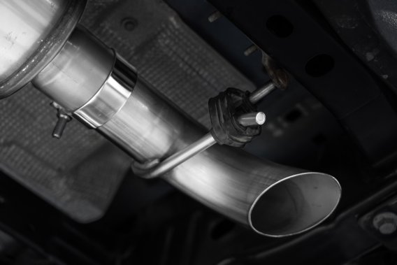 2021-Up Ford Bronco 2.3L/2.7L T304 Stainless Steel 3 Inch Cat-Back Single High Clearance Rear Exi...