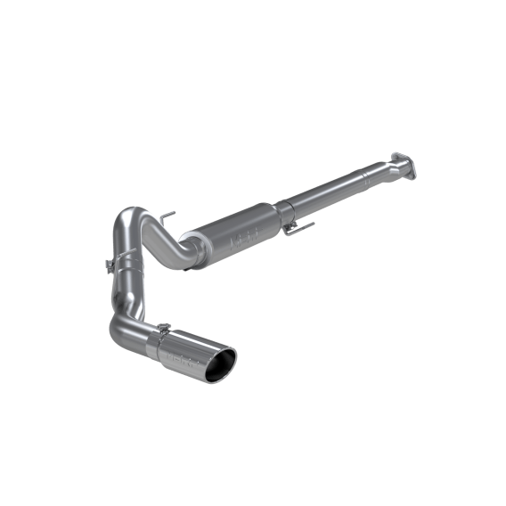 4 Inch Cat Back Exhaust System Single Side Exhaust For 11-14 Ford Ford F-150 3.5L V6 EcoBoost MBR...