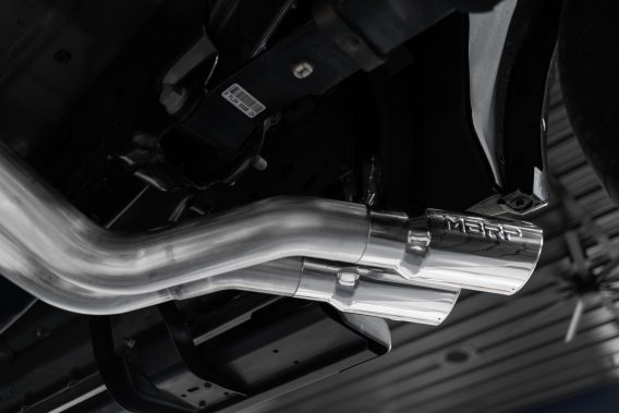 3 Inch Cat Back Exhaust System Pre-Axle Dual Outlet T304 Stainless Steel Street Version For 15-20...
