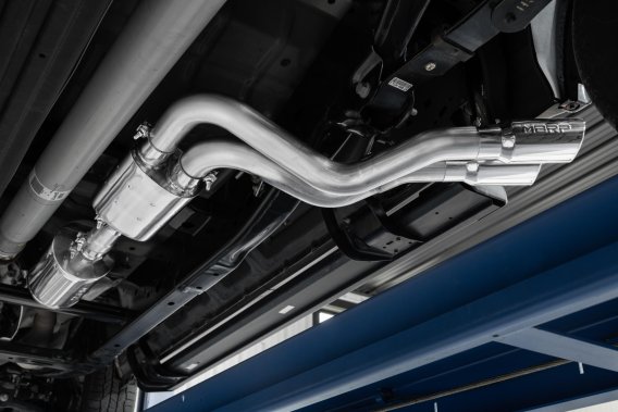 3 Inch Cat Back Exhaust System For 15-20 Ford F-150 Pre Axle Dual Outlet Aluminized Steel Street ...
