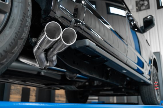 3 Inch Cat Back Exhaust System For 15-20 Ford F-150 Pre Axle Dual Outlet Aluminized Steel Street ...