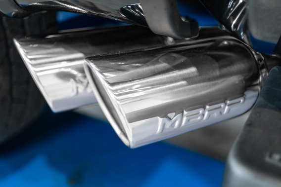 3 Inch Cat Back Exhaust System For 15-20 Ford F-150 Pre Axle Dual Outlet Aluminized Steel Street ...