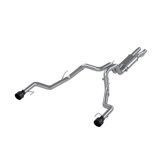 3 Inch Exhaust Resonator Back Dual Rear Exit T409 Stainless Steel For 17-20 Ford F-150 Raptor 3.5...