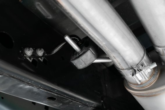 3 Inch Exhaust Resonator Back Dual Rear Exit T409 Stainless Steel For 17-20 Ford F-150 Raptor 3.5...