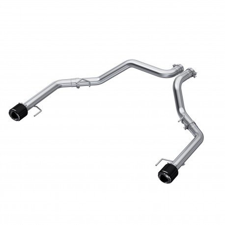 2021-Up Ford F-150 Raptor 3.5L EcoBoost HO 3 Inch Axle-Back Dual Rear Exit T304 Stainless Steel w...