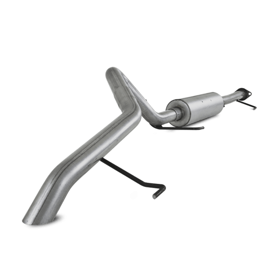 Cat Back Exhaust System Single Rear Exit Off-Road Tail No Tip For 07-14 Toyota FJ 4.0L V6 T409 St...
