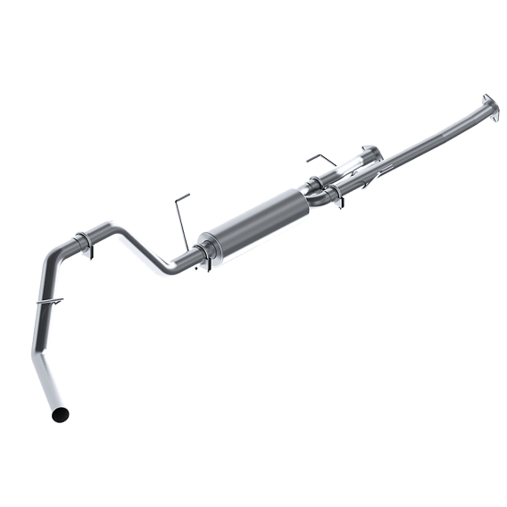 Cat Back Exhaust System Single Side No Tip Aluminized Steel For 09-21 Toyota Tundra MBRP