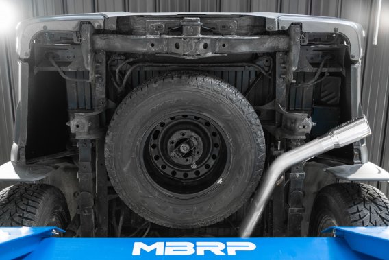 Toyota 3 Inch Cat Back Exhaust System For 16-23 Toyota Tacoma 3.5L Single Side Exit MBRP