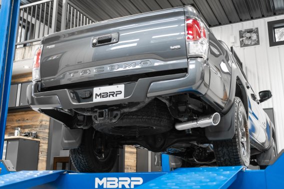 Toyota 3 Inch Cat Back Exhaust System For 16-23 Toyota Tacoma 3.5L Single Side Exit  MBRP