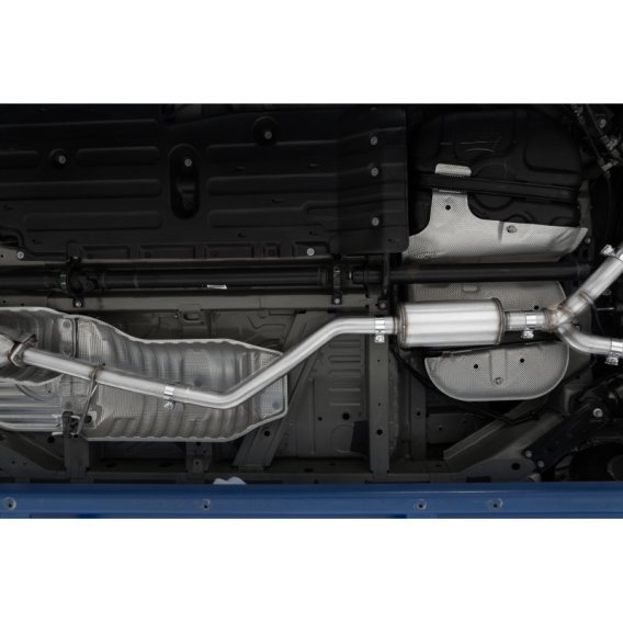 Aluminized Steel 2.5 Inch Cat-Back Dual Split Rear Exit 2021-Up Honda Ridgeline 3.5L MBRP