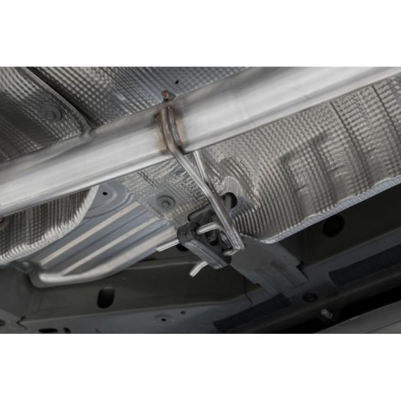 Aluminized Steel 2.5 Inch Cat-Back Dual Split Rear Exit 2021-Up Honda Ridgeline 3.5L MBRP