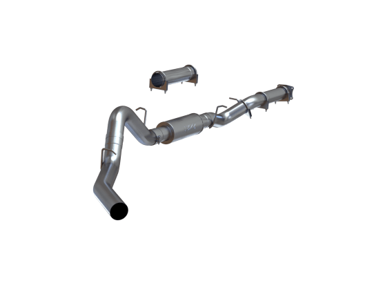 4 Inch Cat Back Exhaust System For 01-05 Silverado/Sierra 2500/3500 Duramax Ext/Crew Cab Single S...