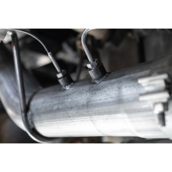 20-23 Chevy/GMC 2500/3500 T304 Stainless Steel 4 Inch Filter Back Single Side Exit Exhaust System...