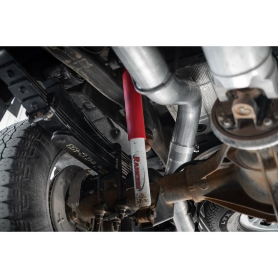 20-23 Chevy/GMC 2500/3500 T304 Stainless Steel 4 Inch Filter Back Single Side Exit Exhaust System...