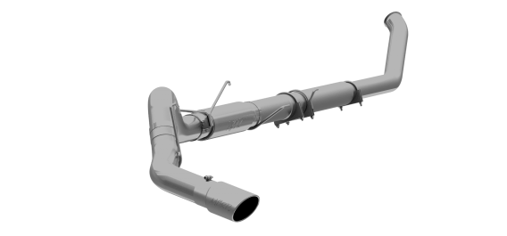 5 Inch Turbo Back Single Side Exit Aluminized Steel For 03-04 Dodge Ram 2500/3500 Cummins MBRP