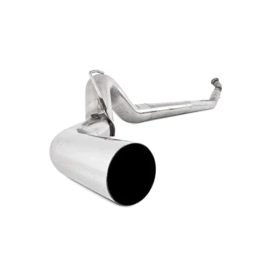 P1 5" Turbo Back, Single Side Exit, No Muffler, Aluminized, 2004.5-2007.5 RAM 2500/3500 Cummins 5...