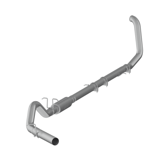 4 Inch Turbo Back Single Side, No Tip For 99-03 Ford F-250/350 7.3L MBRP