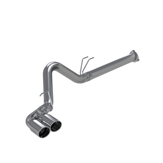 Ford 4 Inch DPF Back Single Dual Outlet Armor Plus Series For 11-16 Ford F-250/350/450 6.7L MBRP