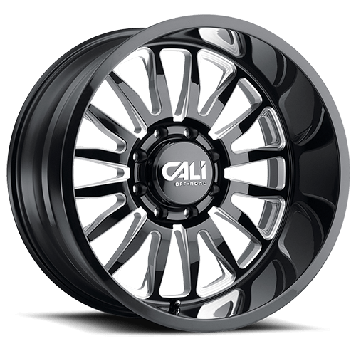 Summit 9110 GB-M Gloss Black / Milled Spokes