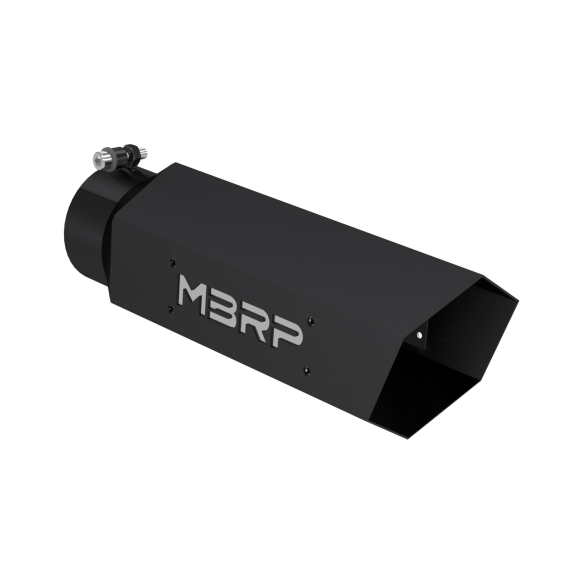 Universal 5 Inch Hexagon Shaped W/Back Plate Exhaust Tip MBRP