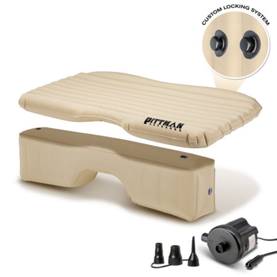 Inflatable Rear Seat Air Mattress - Full-Size. Fits SUV's & Full-size Trucks