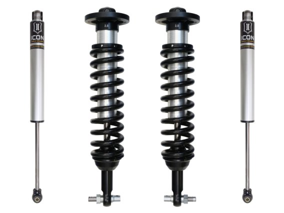 ICON 2015-2020 Ford F150 2WD, 0-3" Lift, Stage 1 Suspension System