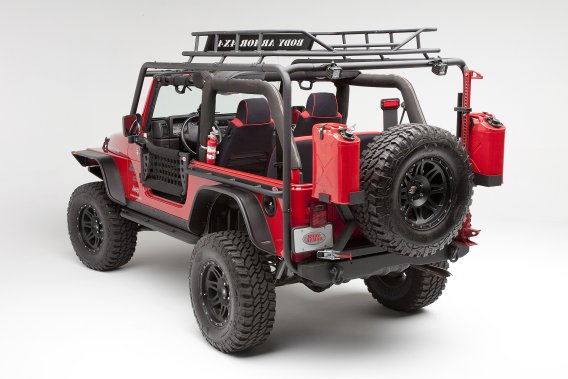 Body Armor 4x4 - TJ-6124-1 - Roof Rack