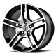 PR101 BM Gloss Black / Machined