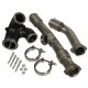 BD 6.0L Powerstroke Up-Pipes Kit w/EGR Connector - Ford 2004.5-2007