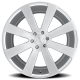 8-Ball S213 Gloss Silver / Brushed